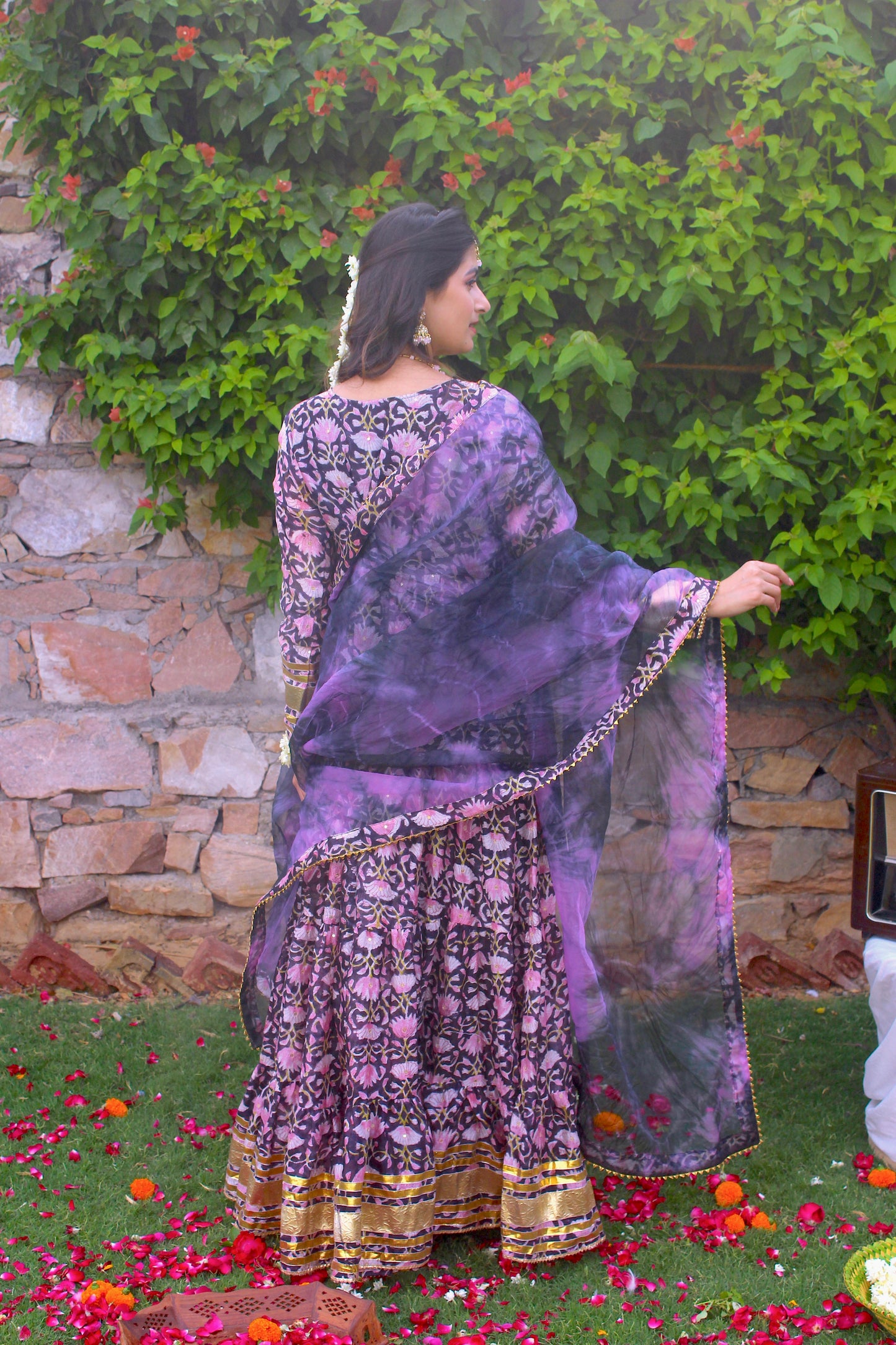 Noor Angrakha Anarkali Set