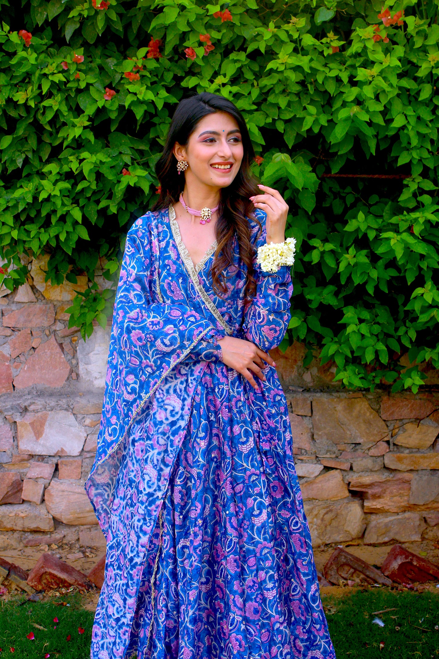 Aabru Angrakha Anarkali Set