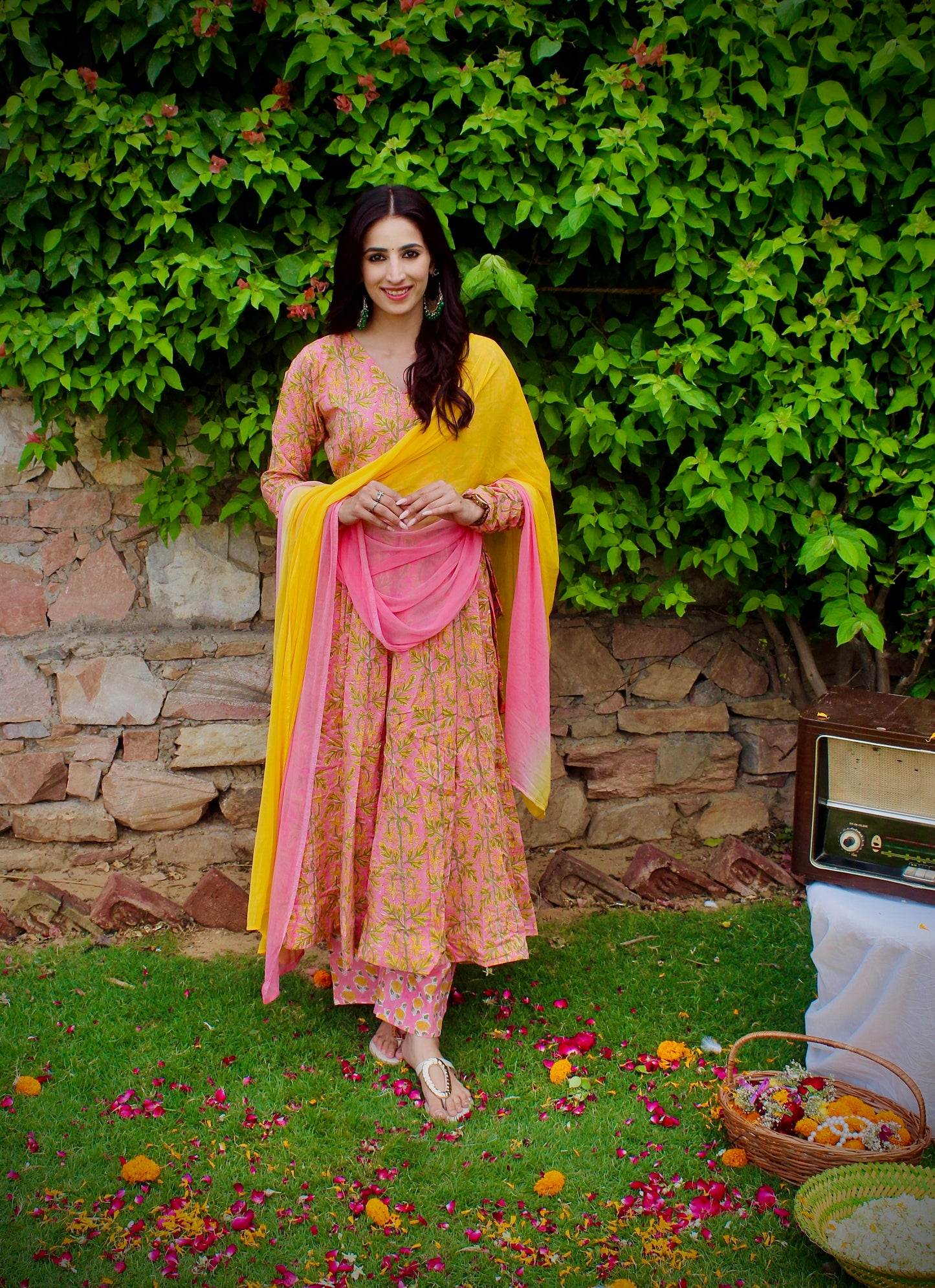 Phoolkari Bliss Anarkali Set