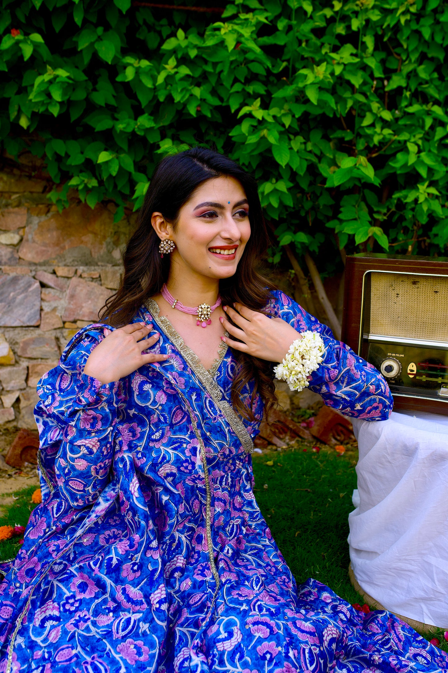 Aabru Angrakha Anarkali Set