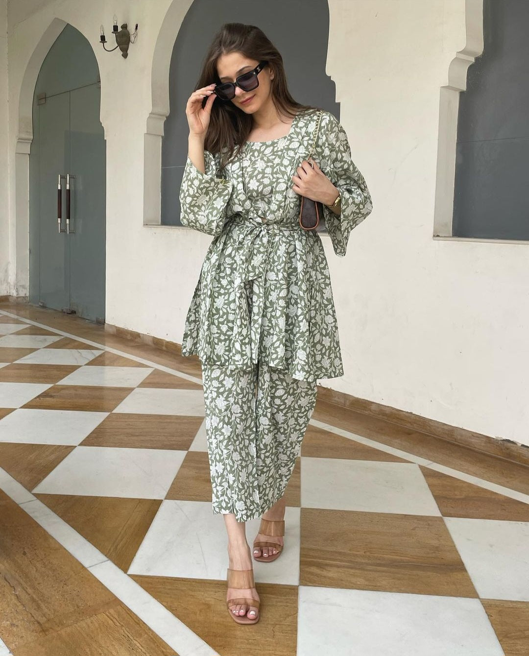 Green Co ord Set