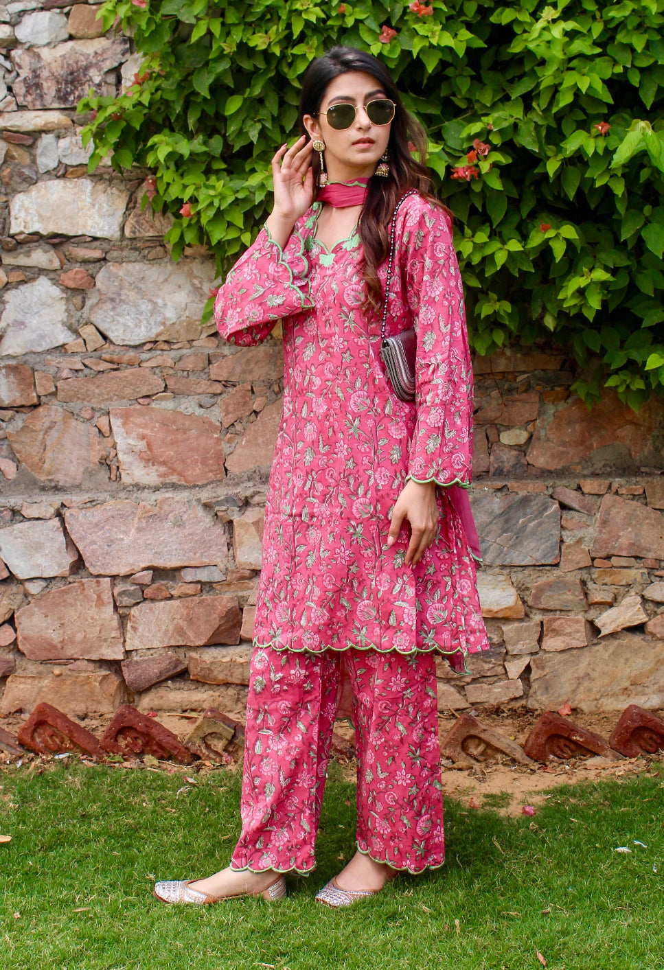 Embroidered Co-ord Set