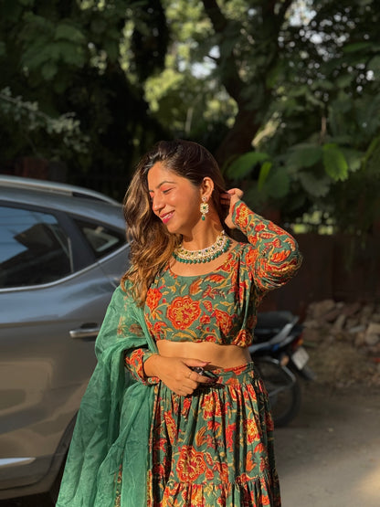 Ahana lehenga set .