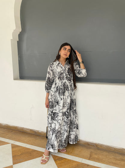 Jungle print dress