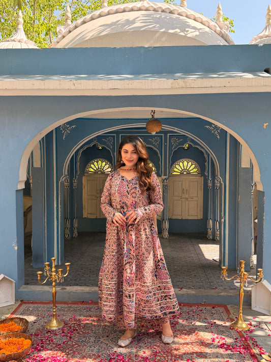 Indira Anarkali set