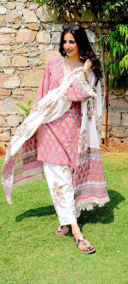 Pink qaynat set