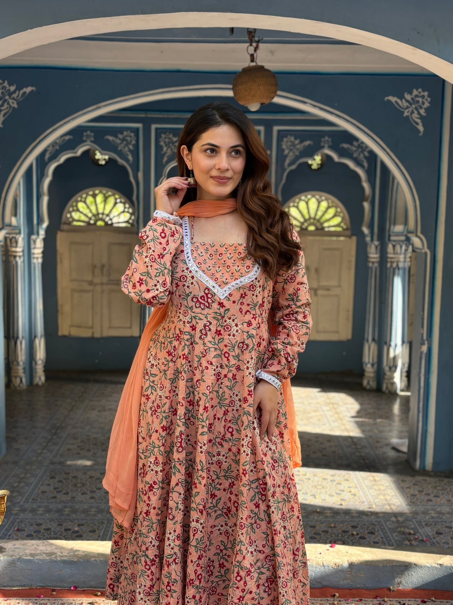 Mehreen Anarkali set