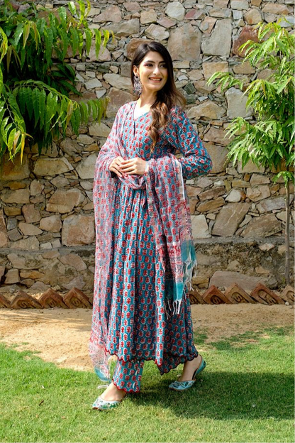 Aura Anarkali Set