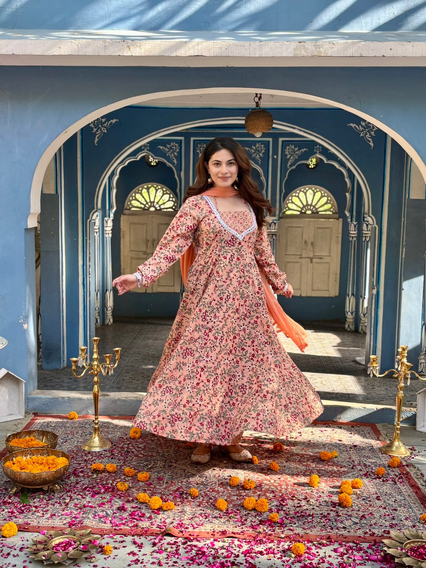 Mehreen Anarkali set