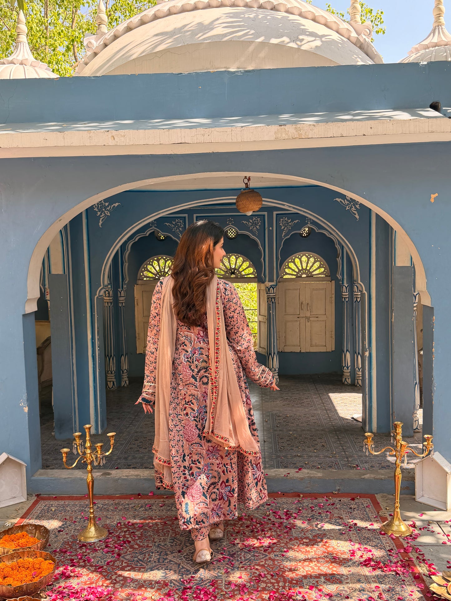 Indira Anarkali set