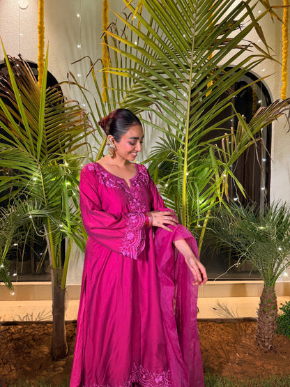 Gulrang Chanderi Suit
