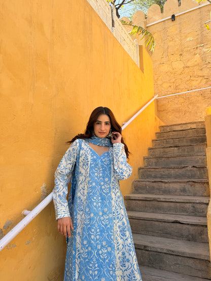 Rabiya Anarkali set
