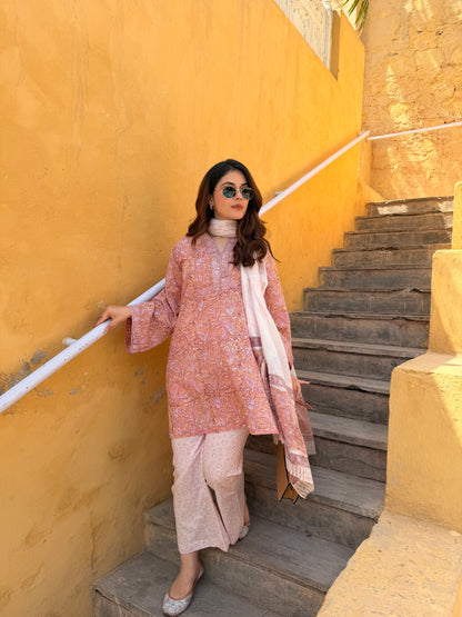 Oshin peach cordset
