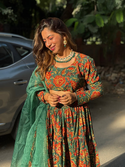 Ahana lehenga set .