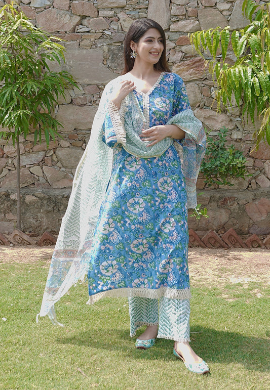 Eira Floral Suit Set