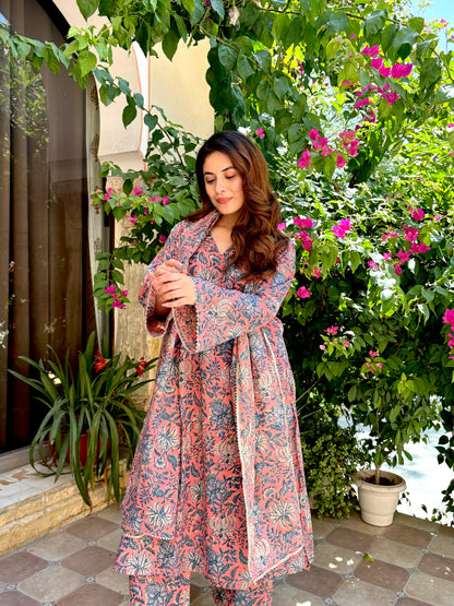 Alia Pink Suit Set