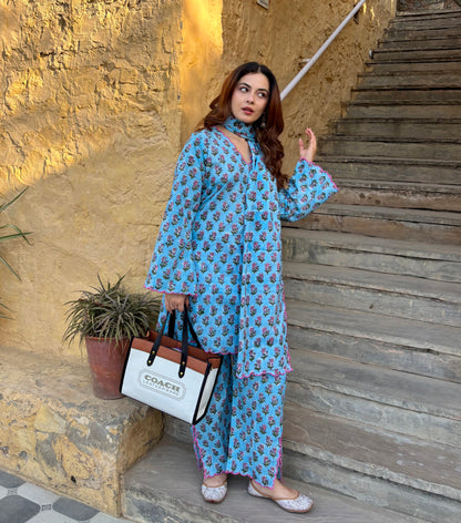 Zara blue cordset