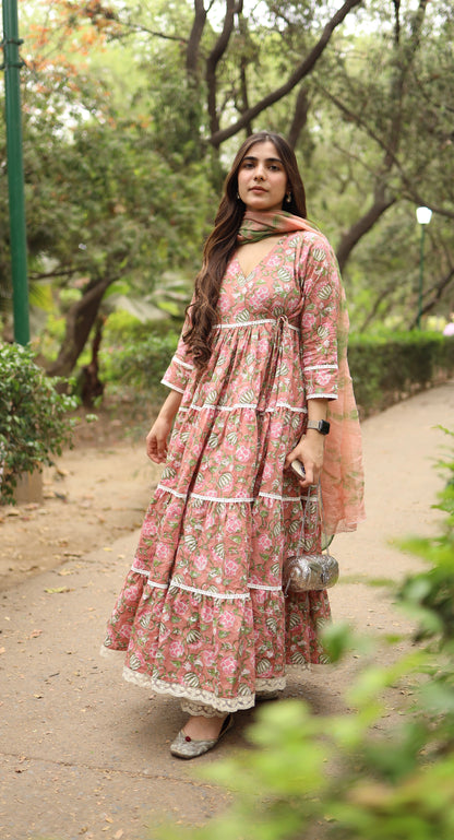 Shaheen anarakali set