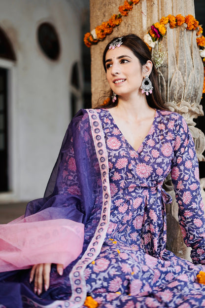 Rang~Mehreen Anarkali set