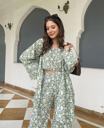 Green Co ord Set
