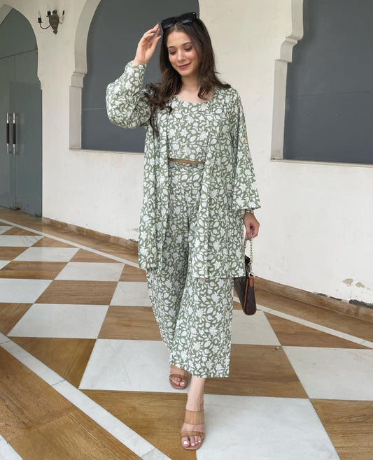 Green Co ord Set